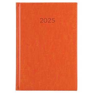 Diář LIBRA denní A5 2025 český - oranžová