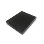 Krabička LUX s víkem - černá 200 x 250 mm