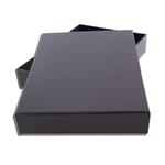 Krabička s víkem černá 160 x 220 mm