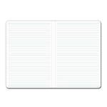 Notes - zápisník GEP A4 linkovaný - bordó žíhaná