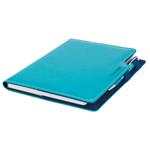 Notes - zápisník GEP A5 linkovaný - tyrkysová/modrý vnitřek