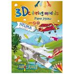 3D omalovánky - Letadlo
