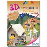 3D omalovánky - Perníková chaloupka