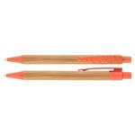 Bambusové kuličkové pero Panda - oranžová