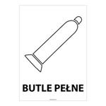 BUTLE PEŁNE, płyta PVC 1 mm, 148x210 mm