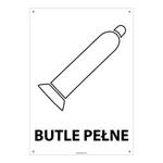 BUTLE PEŁNE, płyta PVC 2 mm z dziurkami, 148x210 mm