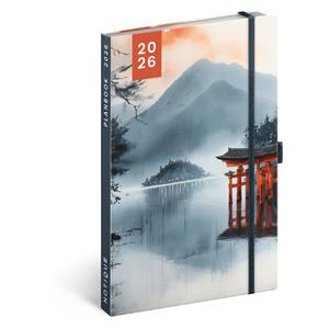 Čtrnáctidenní diář/notes 2026 A5 Japonsko