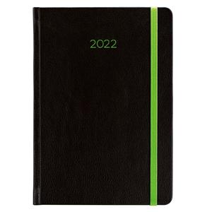 Denní diář 2022 Neon A5 - zelená