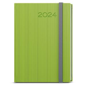 Denní diář 2024 David Vigo A5 - Zelená