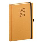 Denní diář 2025 A5 Vellum - oranžová
