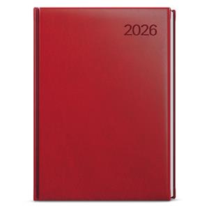 Denní diář 2026 Goliáš Vivella A4 - bordó