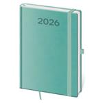 Denní diář A5 2026 Print Pop - světle zelená