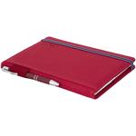 Diář AMOS týdenní A5 2027 polský - červená/modrá gumička