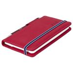 Diář AMOS týdenní kapesní 2027 český - červená/modrá gumička