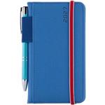 Diář AMOS týdenní kapesní 2027 slovenský - modrá/červená gumička