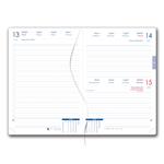 Diář BRILIANT denní A5 2027 polský - modrá