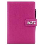 Diář BRILIANT denní A5 2027 slovenský - růžová