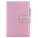 Diář BRILIANT denní B6 2027 polský - světle růžová