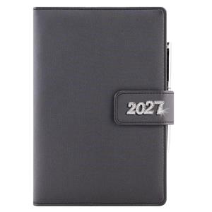 Diář BRILIANT týdenní A5 2027 polský - černá