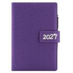 Diář BRILIANT týdenní A5 2027 polský - fialová