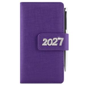 Diář BRILIANT týdenní kapesní 2027 polský - fialová