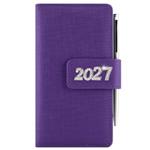 Diář BRILIANT týdenní kapesní 2027 slovenský - fialová
