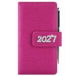 Diář BRILIANT týdenní kapesní 2027 slovenský - růžová