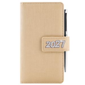 Diář BRILIANT týdenní kapesní 2027 slovenský - zlatá