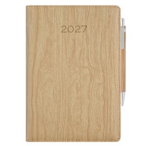 Diář CORA denní A5 2027 polský - béžová