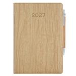 Diář CORA denní A5 2027 polský - béžová