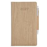 Diář CORA týdenní kapesní 2027 polský - béžová