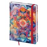 Diář denní A5 2026 Vario - Kaleidoscope s gumičkou