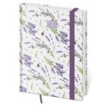 Diář denní B6 2026 Vario - Lavender s gumičkou