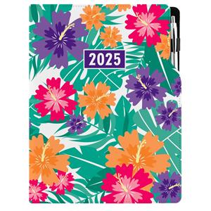 Diář DESIGN denní A4 2025 polský - Tropic