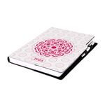 Diář DESIGN denní A4 2026 - Mandala červená