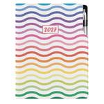Diář DESIGN denní A4 2027 - Barvy