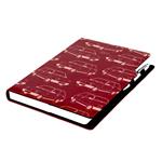 Diář DESIGN denní A4 2027 český - bordó - Maluch