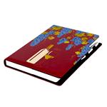 Diář DESIGN denní A4 2027 český - bordó - Víno