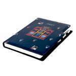 Diář DESIGN denní A4 2027 český - modrá - Hotel