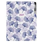 Diář DESIGN denní A4 2027 - Ginkgo