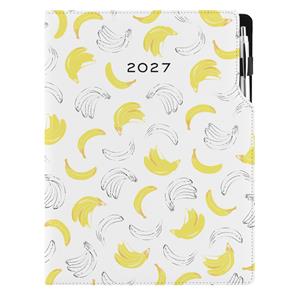 Diář DESIGN denní A4 2027 polský - Banán