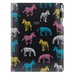 Diář DESIGN denní A4 2027 polský - černá - Zebra