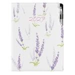 Diář DESIGN denní A4 2027 polský - Levandule