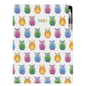 Diář DESIGN denní A4 2027 - Sova