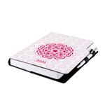 Diář DESIGN denní A5 2026 český - Mandala červená
