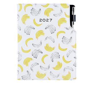 Diář DESIGN denní A5 2027 český - Banán
