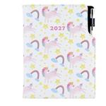 Diář DESIGN denní A5 2027 polský - Unicorn