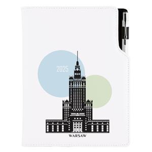 Diář DESIGN denní B6 2025 - Varšava