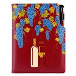 Diář DESIGN denní B6 2026 polský - bordó - Víno