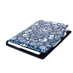 Diář DESIGN denní B6 2027 - modrá - Folk